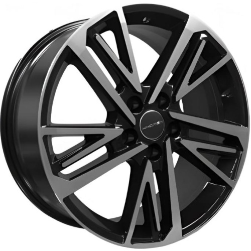 Khomen KHW 1815 8x18 5*112 ET48 DIA57.1 Black-FP Литой