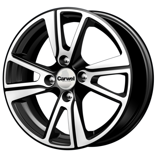 Carwel Бросно 5.5x14 4*98 ET35 DIA58.6 BL Литой