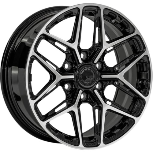 Фото колесного диска LS Forged FG53 8x18 6*139.7 ET36 DIA100.1 BKF Кованый
