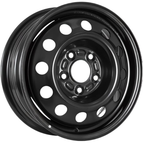Фото колесного диска Евразиа Тапо 64D35K 6x15 5*108 ET35 DIA58.1 Black Штампованный