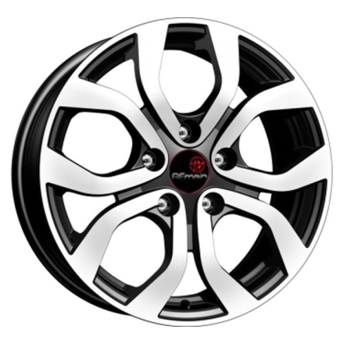 Remain R164 6.5x16 5*114.3 ET45 DIA60.1 Алмаз черный Литой