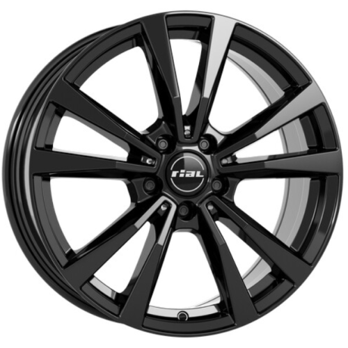 Фото колесного диска Rial M12 9x19 5*112 ET49 DIA66.6 Diamond Black Литой