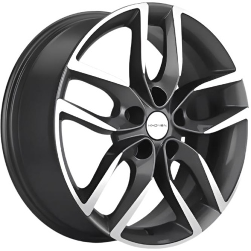 Фото колесного диска Khomen KHW 1708 6.5x17 5*108 ET33 DIA60.1 Gray-FP Литой