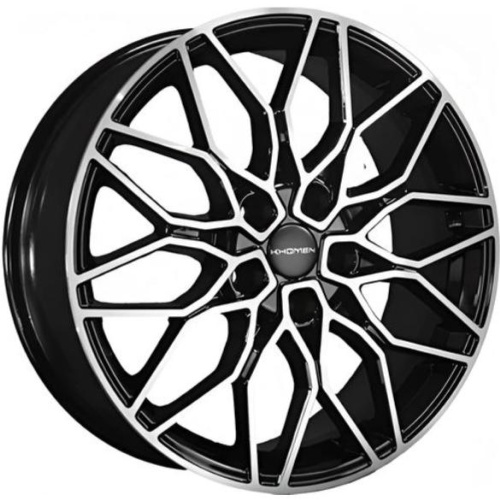 Khomen KHW 1813 7x18 5*110 ET40 DIA58.6 Black-FP Литой