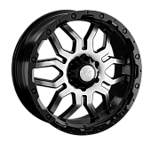 LS 1285 8x17 5*150 ET45 DIA110.1 BK Литой