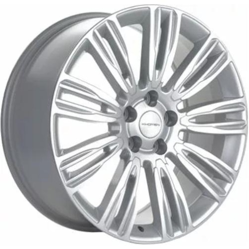 Фото колесного диска Khomen KHW 2004 8.5x20 5*120 ET45 DIA72.6 Silver-FP Литой
