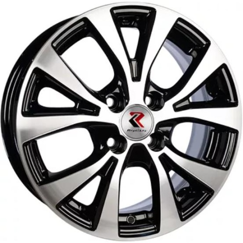 Фото колесного диска RepliKey R161 6x15 4*100 ET48 DIA54.1 BKF Литой