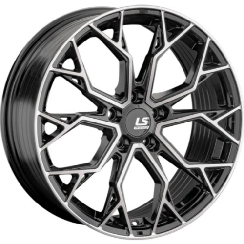 LS RC61 9x21 5*120 ET40 DIA72.6 BKF Литой