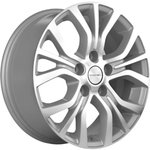 Фото колесного диска Khomen KHW 1608 6.5x16 5*114.3 ET45 DIA54.1 F-Silver-FP Литой