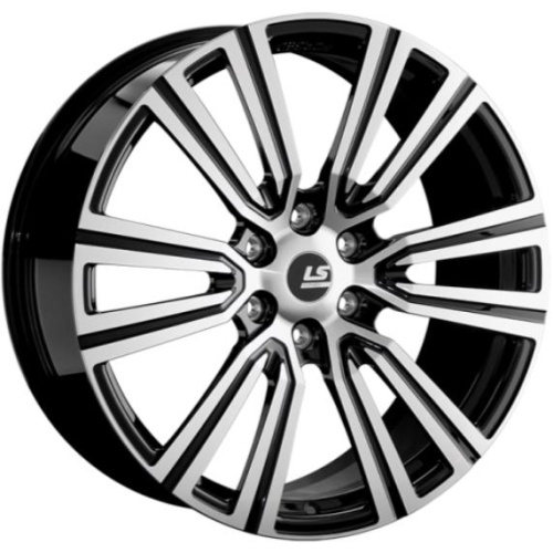 LS FG15 8x19 6*139.7 ET25 DIA106.1 BKF Литой