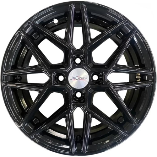 Фото колесного диска X'trike X-148 6x15 4*100 ET46 DIA54.1 BK Литой