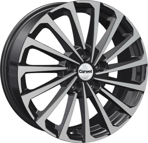 Carwel Кагра 6.5x17 5*114.3 ET50 DIA67.1 AGR Литой
