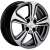 Фото колесного диска Khomen KHW 1502 6x15 4*100 ET45 DIA56.6 Gray-FP Литой