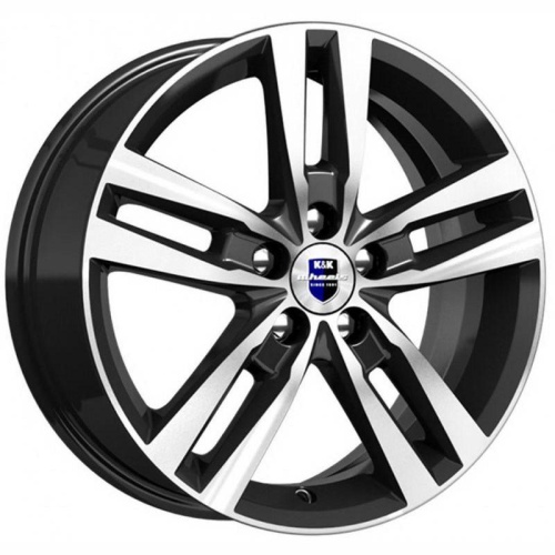 Фото колесного диска K&K Rassvet 6.5x16 5*114.3 ET40 DIA66.1 Алмаз черный Литой