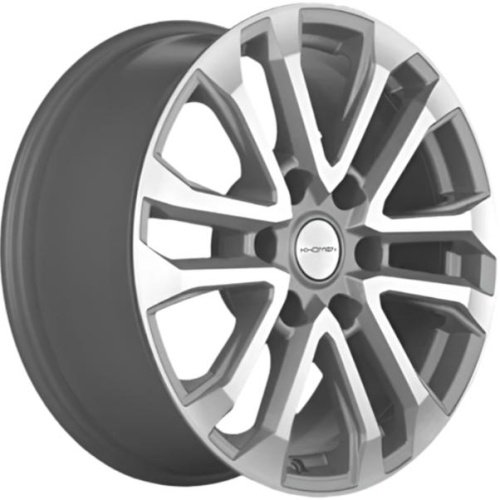 Khomen KHW 1805 7.5x18 6*139.7 ET36 DIA100.1 F-Silver-FP Литой