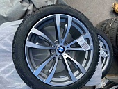 BMW NEW XM6 10x22 5*120 ET21 DIA66.6 Gloss Black Face Milling Black Lacquer Кованый
